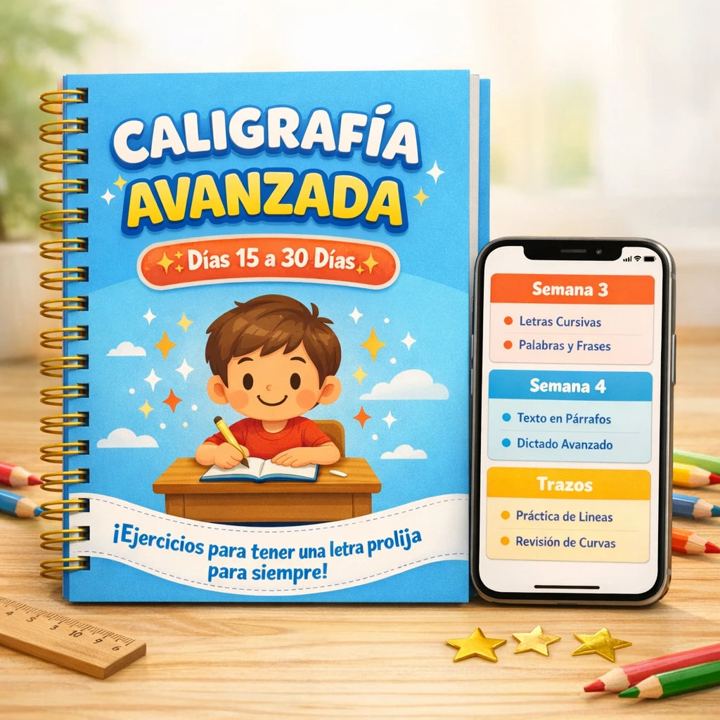 Libro Caligrafía Avanzada "Prolijidad de por vida"