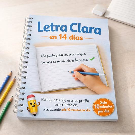 Caligrafía Prolija en 14 Días + 4 Regalos