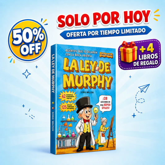 Libro La Ley de Murphy + 4 REGALOS